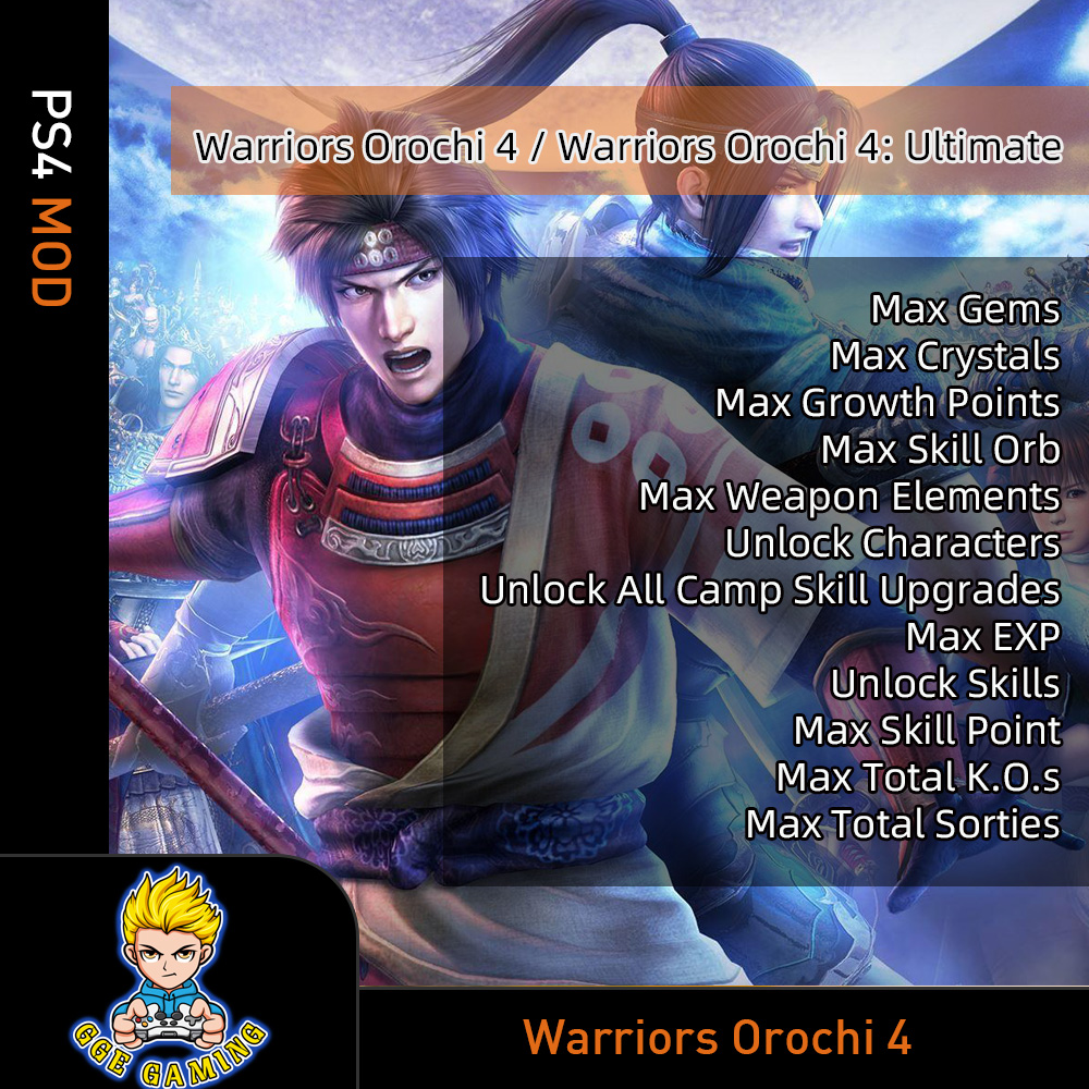 warriors orochi 4 ultimate ps4