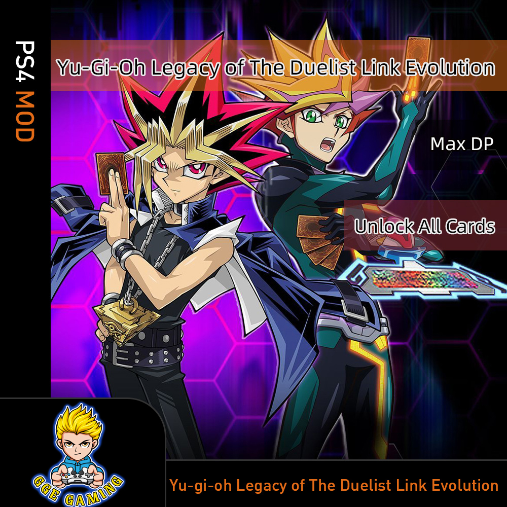 Yu-gi-oh Legacy of The Duelist Link Evolution(PS4 Mod)Max money, Unlock - Yu-gi-oh Legacy Of The Duelist Link Evolution Ps4