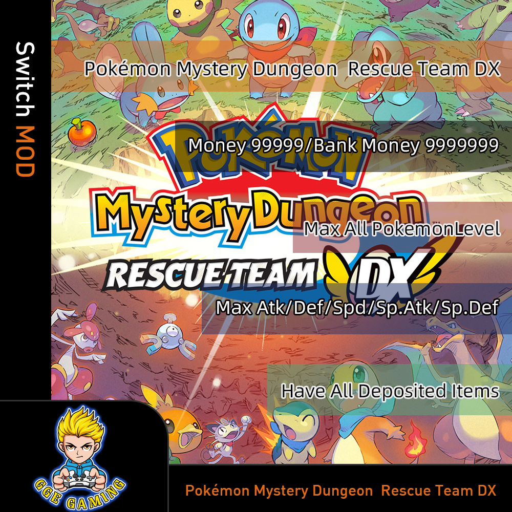 pokemon mystery dungeon rescue team dx switch